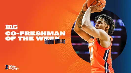 Adam Miller B1G Freshman of the Week