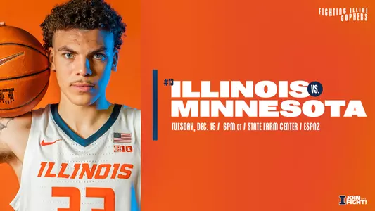 Illinois-Minnesota Matchup Graphic