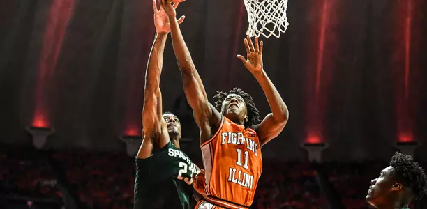 Ayo Dosunmu (11)
Illinois Men's Basketball vs. Michigan State in Champaign, Illinois