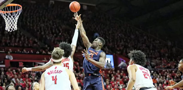 Kofi Cockburn at Rutgers Feb. 15, 2020