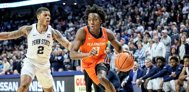 Ayo Dosunmu at Penn State Feb. 18, 2020