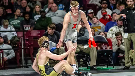 Travis Piotrowski - Illinois Wrestling at 2019 Big Ten Championships