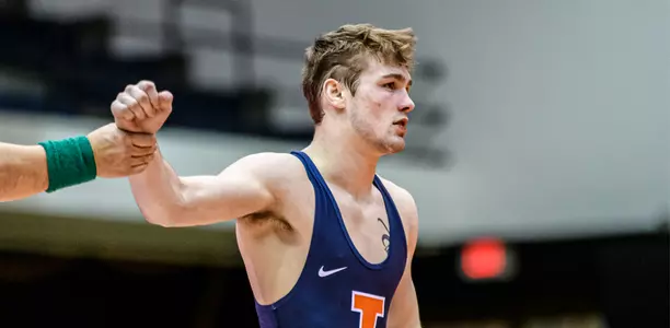 Travis Piotrowski - Illinois Wrestling vs. Indiana - 01/12/20