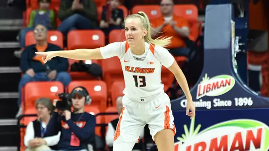 Petra HolesinskaIllinois Women's Basketball vs. Purdue in Champaign, Illinois