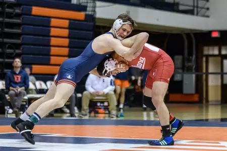 Eric Barone
Illinois Wrestling vs Indiana in Champaign, Illinois
