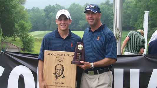 Scott Langley and Mike Small at 2010 NCAA Championship