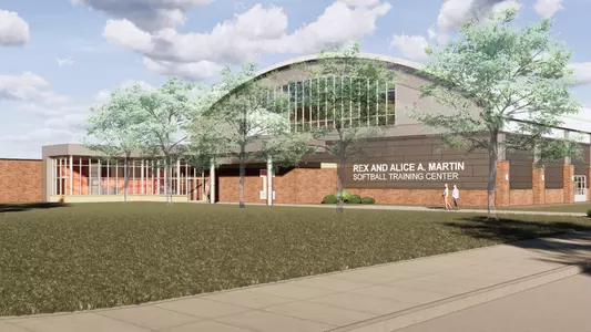 Rex and Alice A. Martin Softball Training Center Illinois Athletics Facilities
