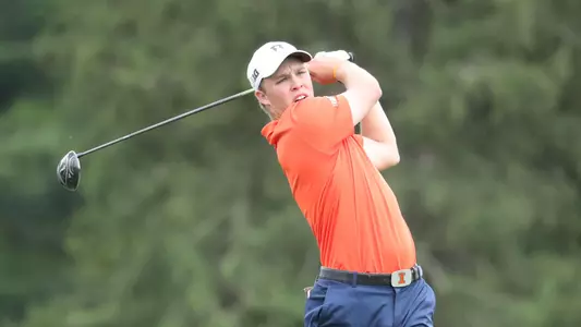 Nick Hardy at 2018 Big Ten Championship