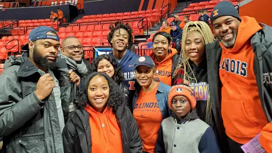 Illinois Men's Basketball - Dosunmu Family