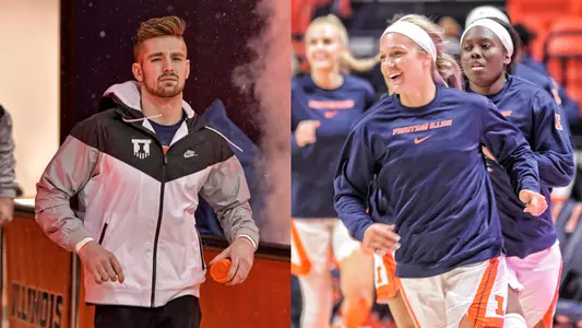 Big Ten Medal of Honor Winners 2020 - Michael Paradise and Taylor Edwards