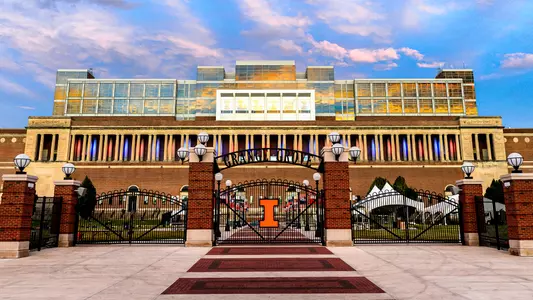 Illinois Football - Memorial Stadium Grange Grove 2018