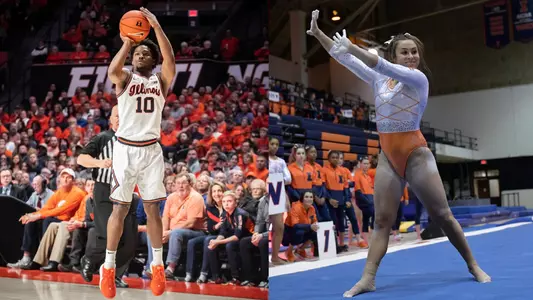 2020 B1G Sportsmanship Honorees - Feliz & Biondi