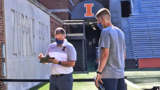 Zach Griffith with Paul Schmidt