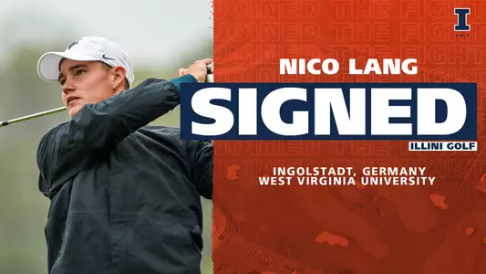 Nico Lang Signing Graphic