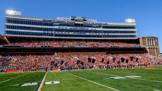 Illinois Fighting Illini Football Memorial Stadium