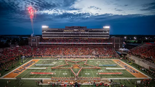 Illinois Fighting Illini Football Memorial Stadium