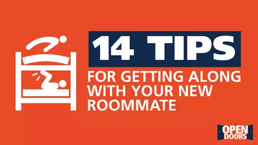 Illinois Athletics Open Doors - Roommate Tips