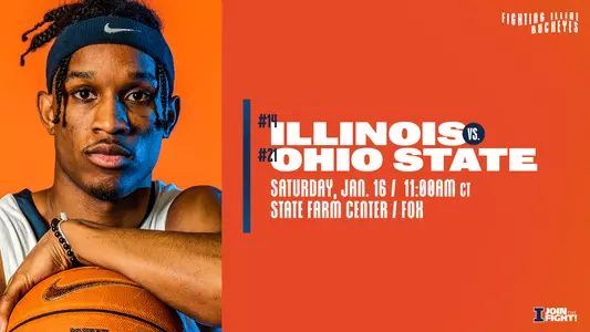 Illinois-Ohio State Matchup Graphic