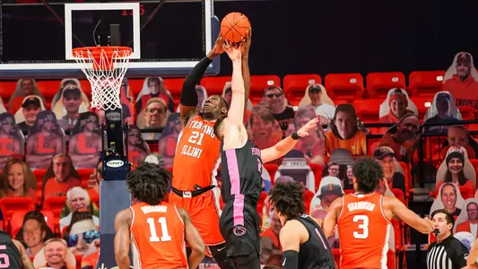 Kofi Cockburn (21)Illinois Fighting Illini Men's Basketball vs. Penn State - 1/19/21
