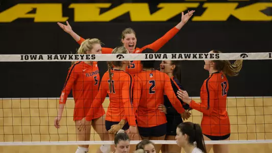 VB - Celebration at Iowa