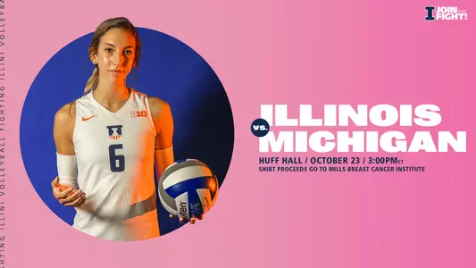 VB - Pink Match vs. Michigan Preview
