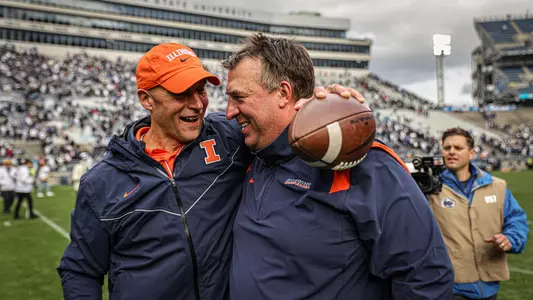 Bielema and Whitman Penn State Win