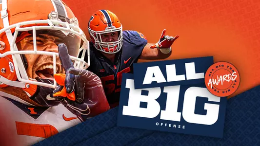 Chase Brown Doug Kramer all-big ten