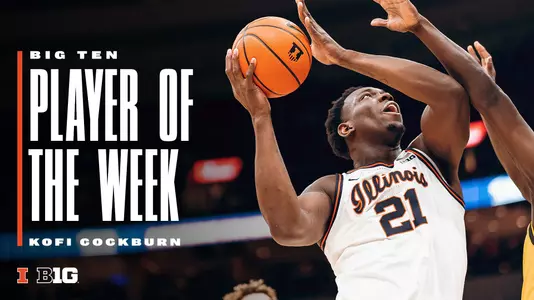 Kofi Cockburn B1G Player of the Week