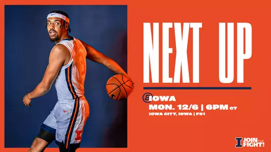 Illinois-Iowa Matchup Graphic