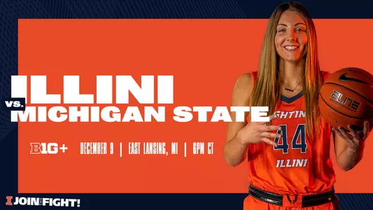 Game 9 Preview Graphic - at Michigan State