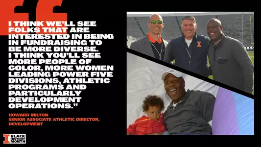 Illinois Athletics - Black History Month Howard Milton Feature
