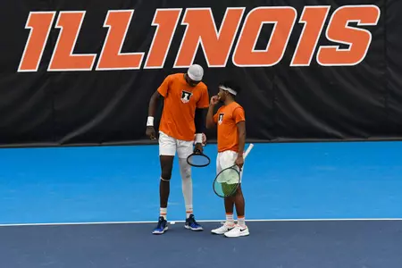 Illinois men's tennis vs. Baylor 2/13/21