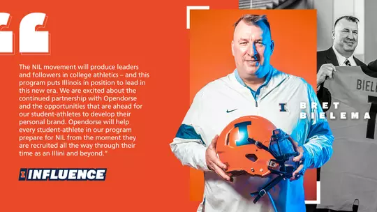 Illinois Athletics - Bret Bielema Influence Quote