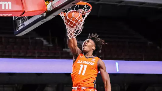 Ayo Dosunmu - Illinois Men's Basketball at Minnesota - 2/20/2021
