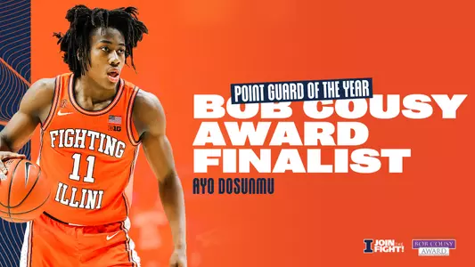 Ayo Dosunmu Cousy Award Finalist
