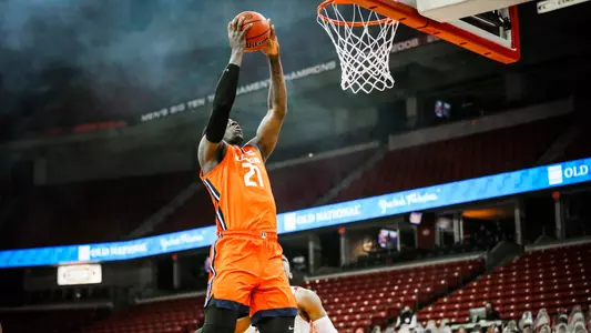 Kofi Cockburn (21)Illinois Fighting Illini Men's Basketball at Wisconsin - 2/27/21