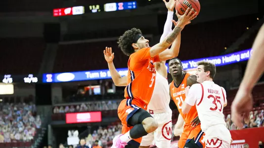 Andre Curbelo (5)Illinois Fighting Illini Men's Basketball at Wisconsin - 2/27/21