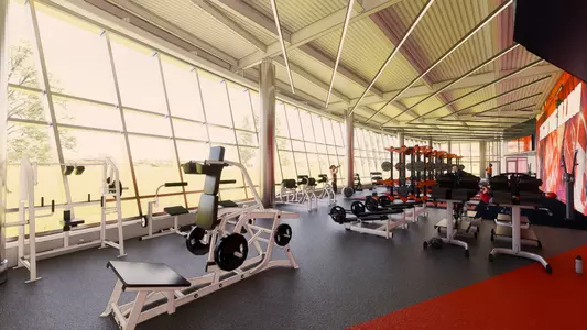 Strength Training - Ubben Basketball Complex Expansion and Renovation Renderings Illinois Fighting Illini Basketball