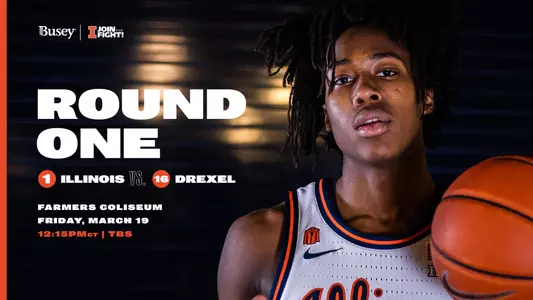 Illinois-Drexel Matchup Graphic