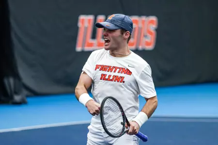 Illini Men's Tennis vs. Northwestern - 3/14/21