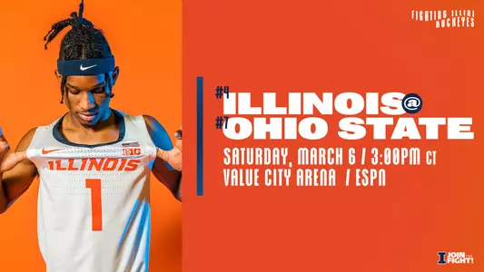 Illinois-Ohio State Matchup Graphic