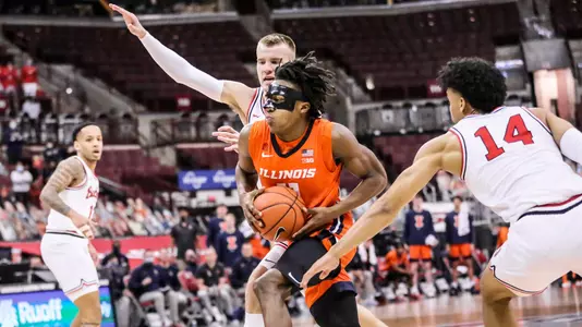 Ayo Dosunmu (11)Illinois Fighting Illini Men's Basketball at Ohio State - 3/6/21