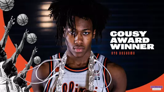 Ayo Dosunmu Cousy Award Winner