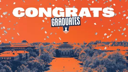 Illinois Athletics - 2021 Graduation Graphic