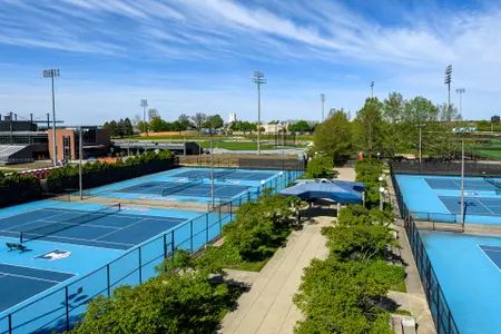 Atkins Tennis Center, Shahid and Ann Khan Outdoor Tennis Complex