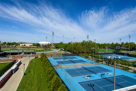 Atkins Tennis Center, Shahid and Ann Khan Outdoor Tennis Complex