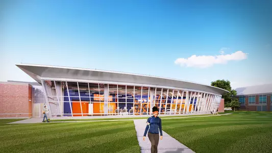 Illinois Basketball - Ubben Basketball Complex Rendering - North Exterior