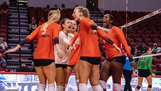 VB - Team Celebration vs. UNT