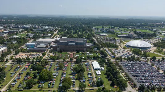 Memorial Stadium aerial