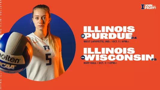 VB - Purdue, Wisconsin Preview